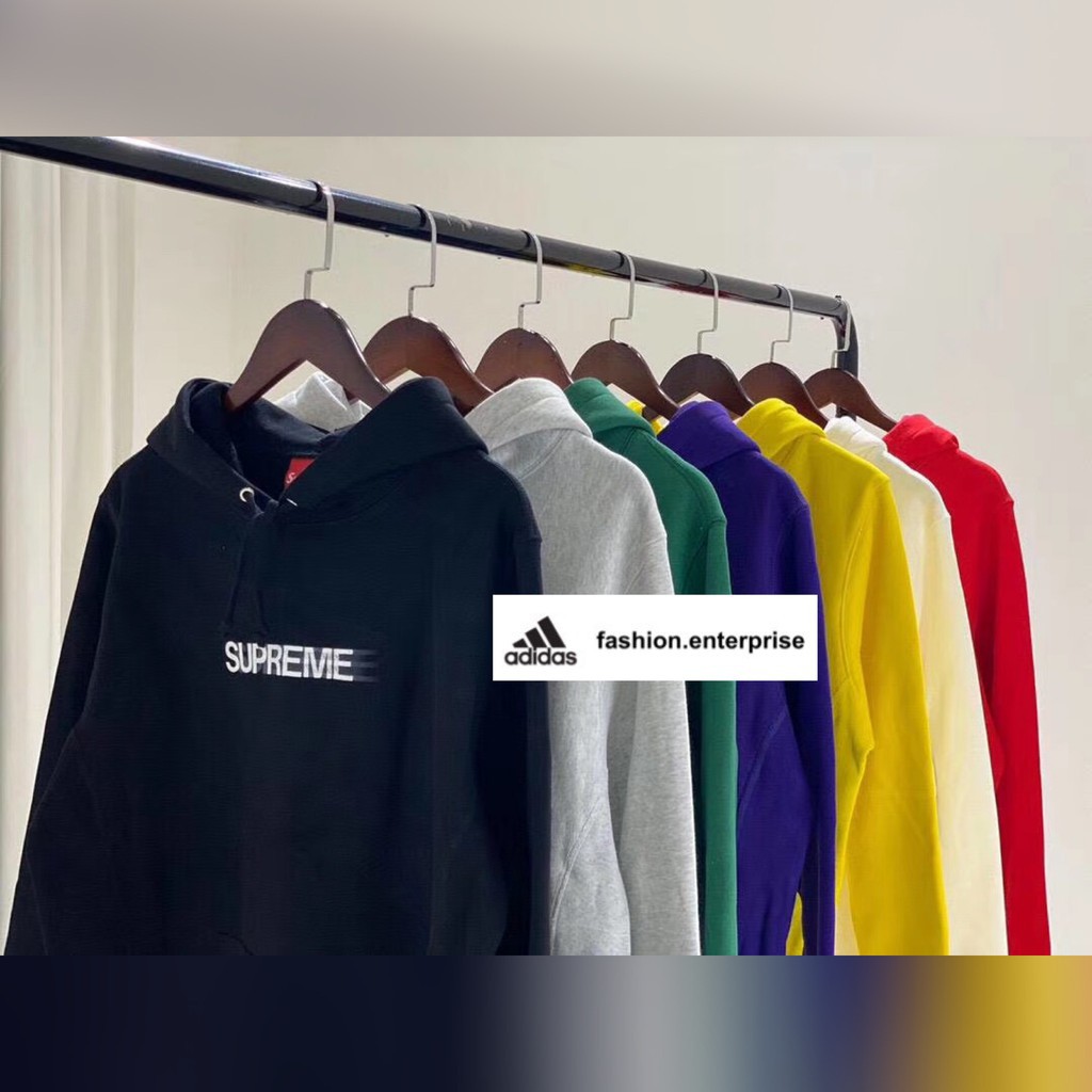 Supreme - 【特典付き】 Motion Logo Hooded Sweatshirt 黒 Lの+