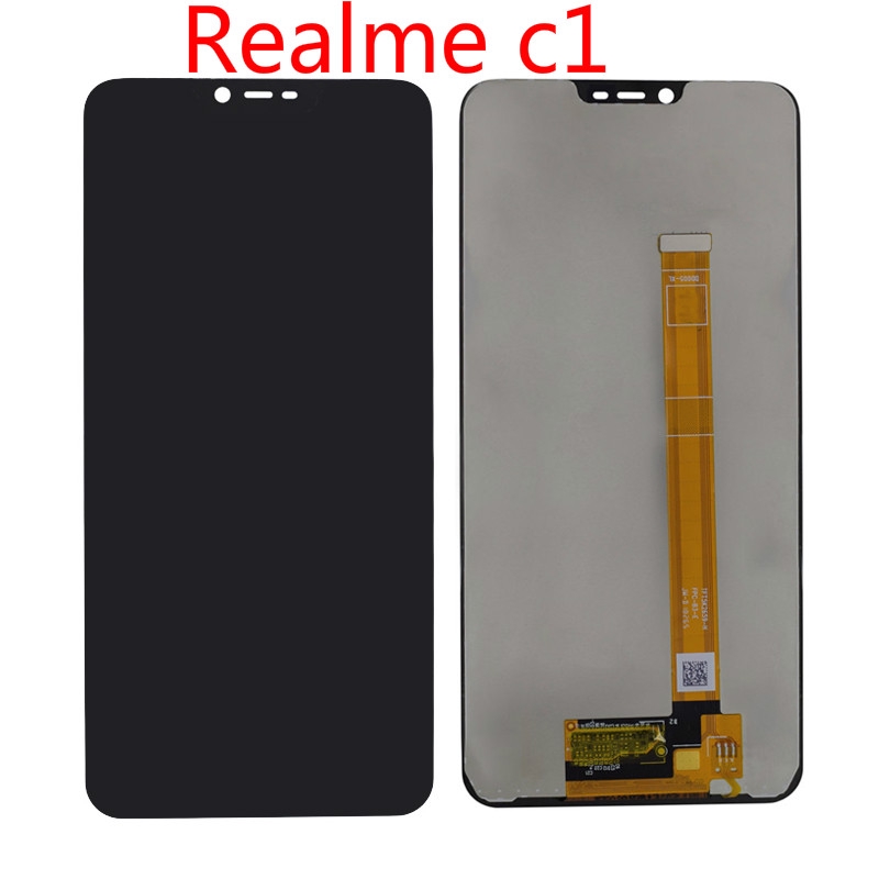 For Oppo Realme C1 A1603 Lcd Display With Touch Screen Digitizer Glass Replacement Parts 6 2 Black Shopee Malaysia