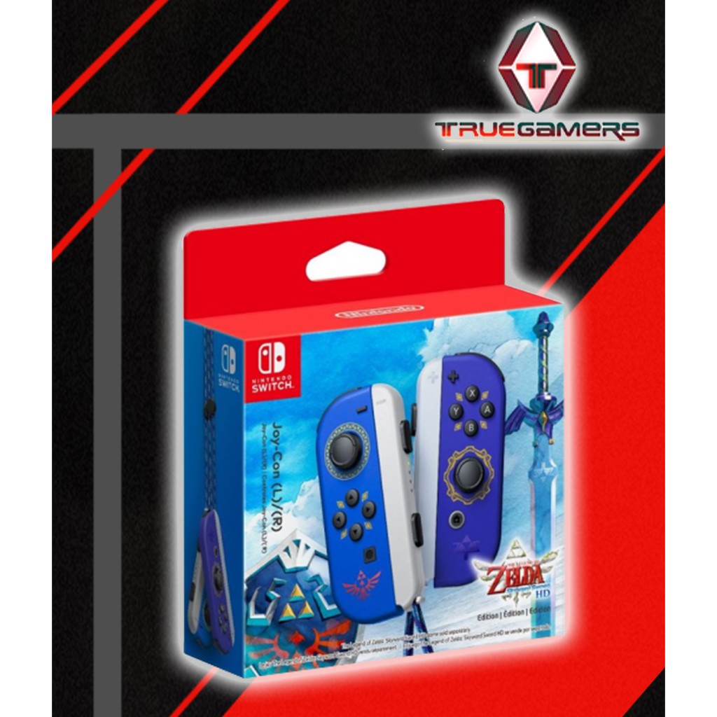 Nintendo Switch Joy Con The Legend Of Zelda Skyward Sword Hd Ed Pre Order 16 07 21 Shopee Malaysia