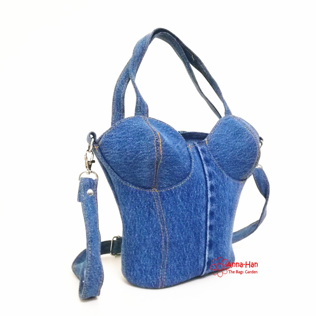 jeans sling bag design