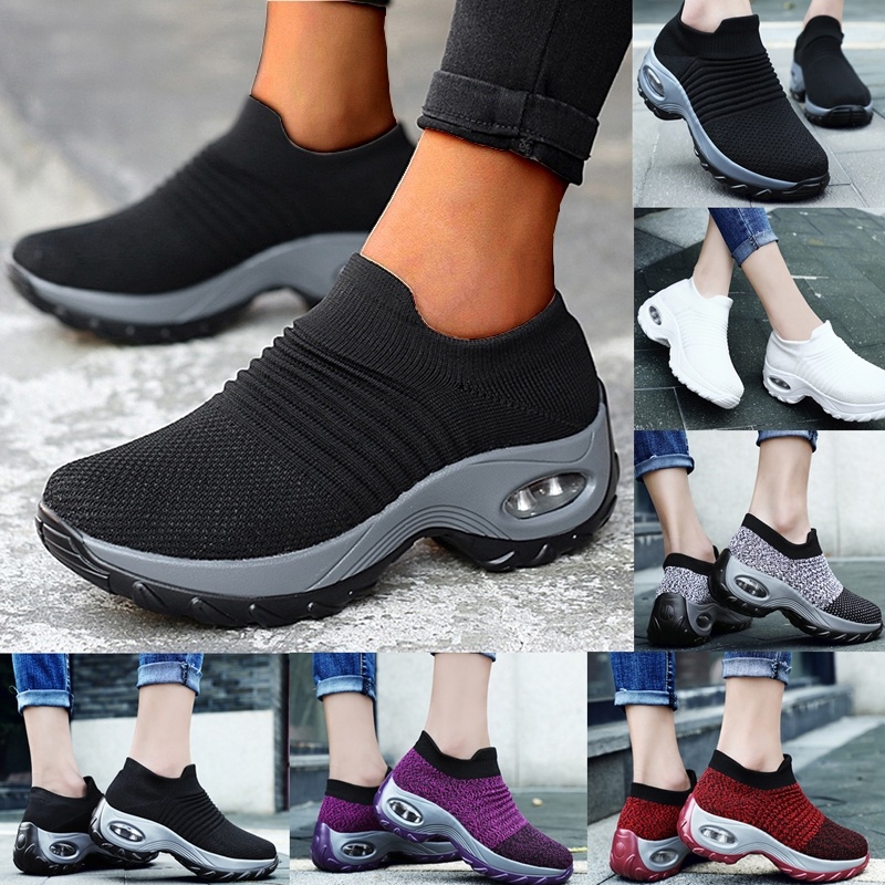 wedge sport shoes