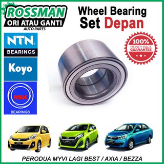 Front Wheel Bearing Abs Koyo Ntn Perodua Myvi Lagibest 1 3 1 5 Axia 1 0 2014 2019 Bezza 2016 2020 Lagi Best Shopee Malaysia