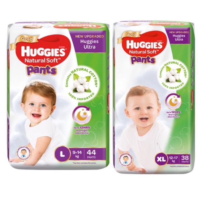 huggies natural soft pants
