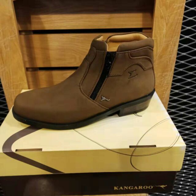 kangaroo leather work boots