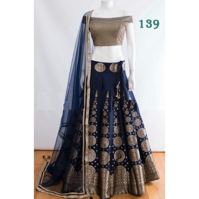 simple party wear lehenga
