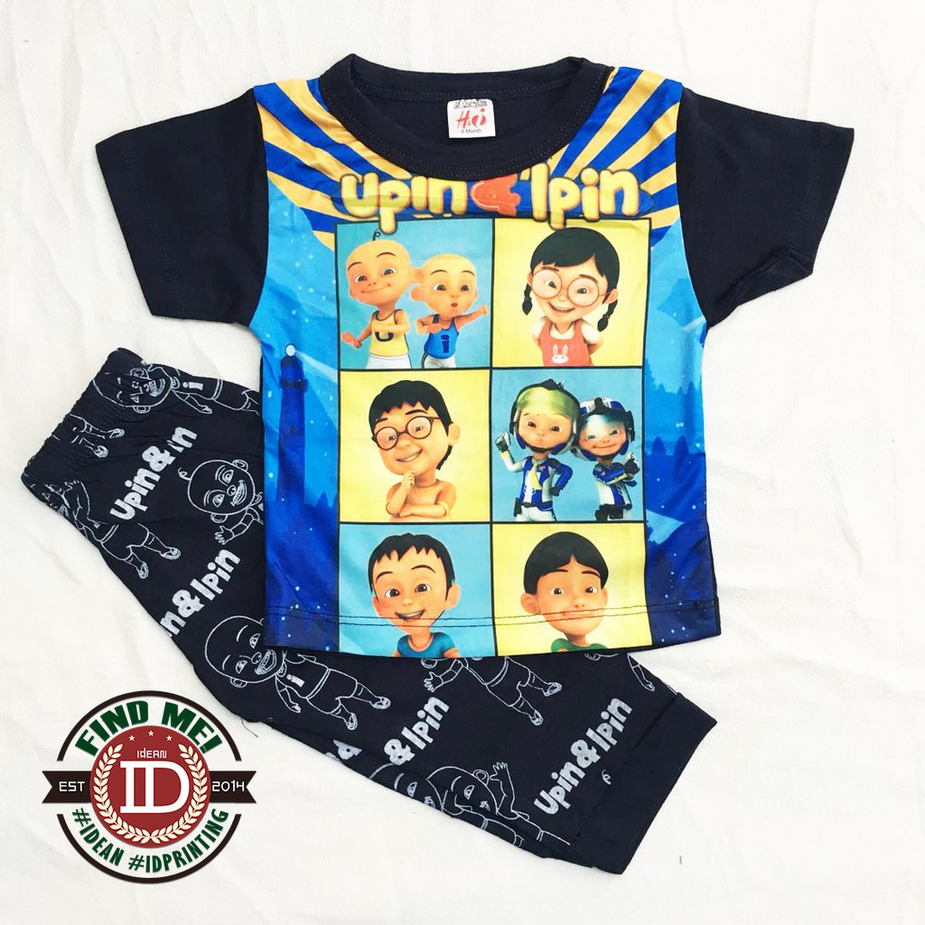 Set Baju  Budak UPIN  IPIN  6 month 18 month Shopee 