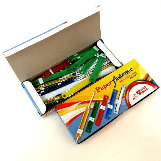 Paper Fastener (50pcs /box) Shopee Malaysia