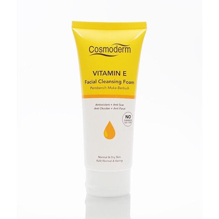 cosmoderm vitamin e facial cleansing foam