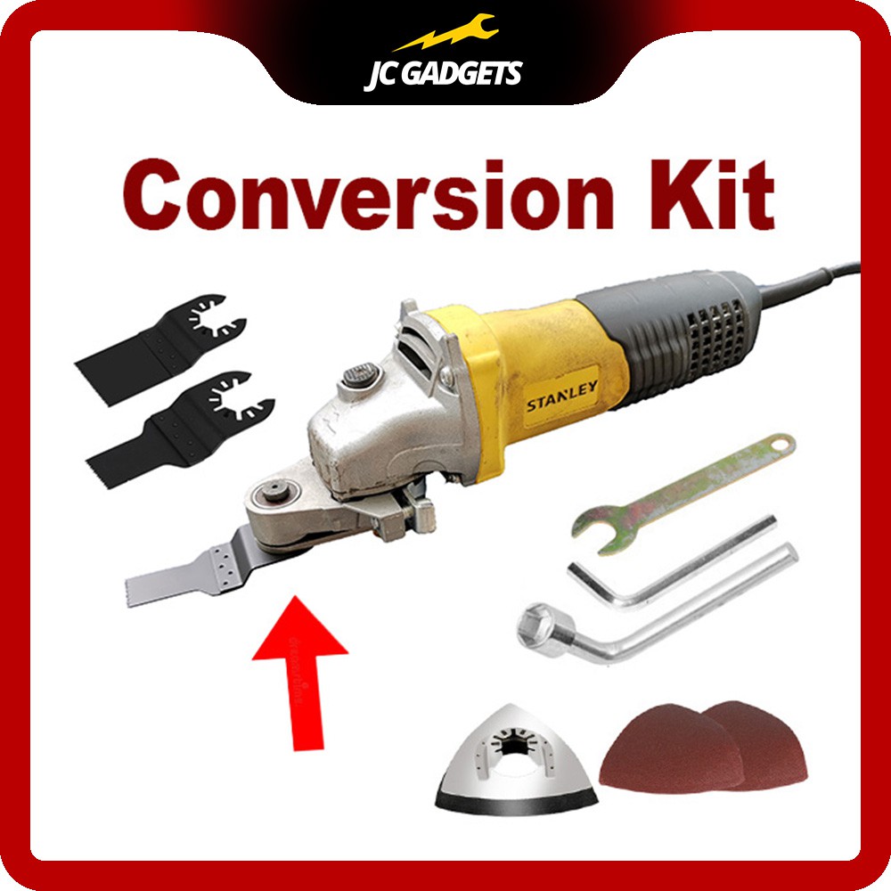 Angle Grinder 100 Conversion Kit Tool Adapter Oscillating Multitool