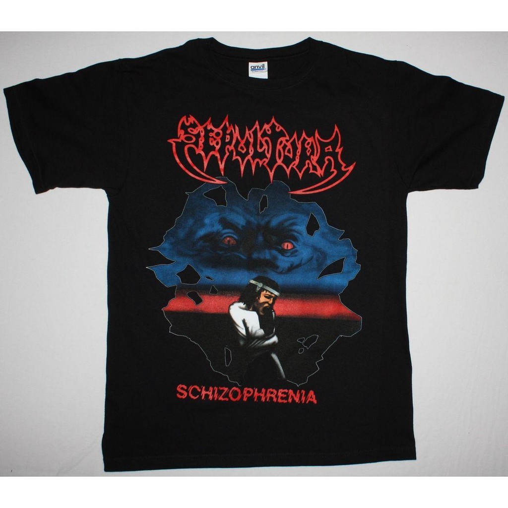 sepultura schizophrenia shirt