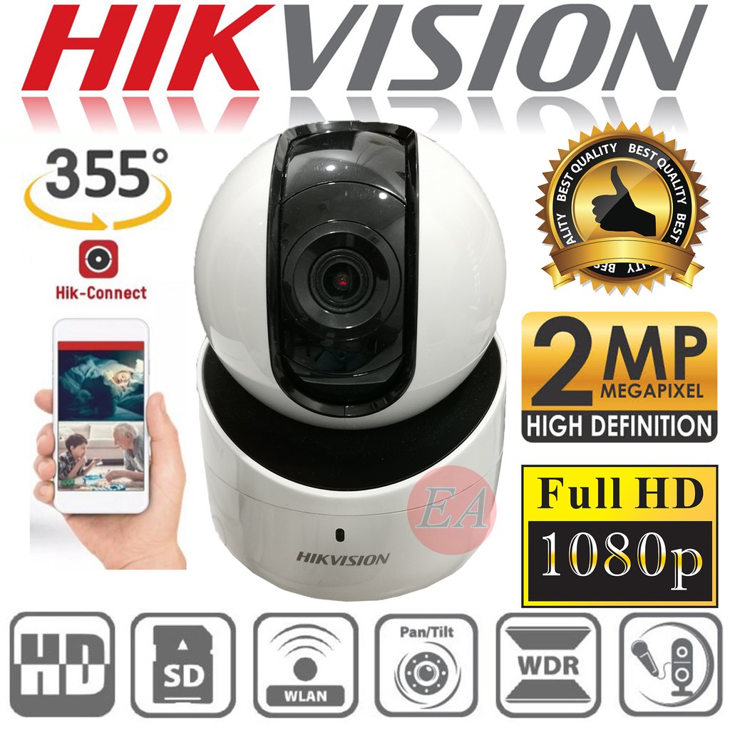 HIKVISION WIFI IP Camera 2MP 1080P Full HD Q1 Network DS-2CV2Q21FD-IW CCTV Support Night Vision 