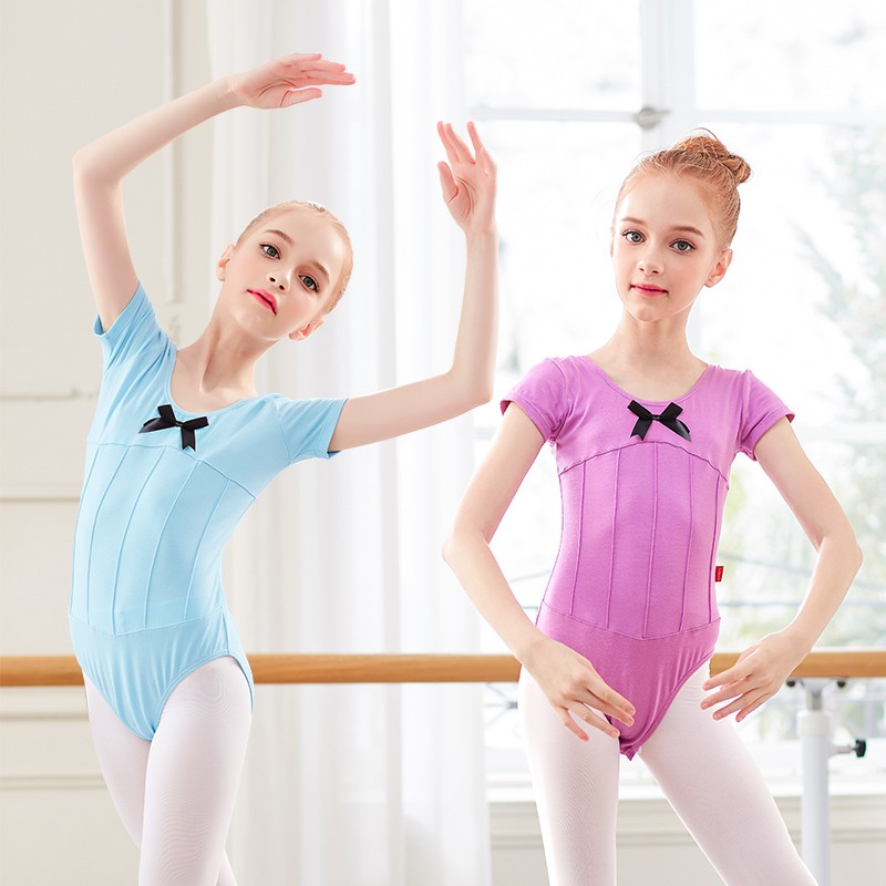 Girls Ballet Dance Leotards Kids Cotton Gymnastics, 52% OFF