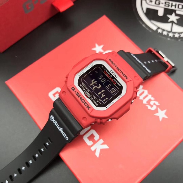 Casio G Shock X Show Lo 19 Gotnofears Collaboration Gwm 5610rb Tough Solar With Bluetooth Speaker Shopee Malaysia