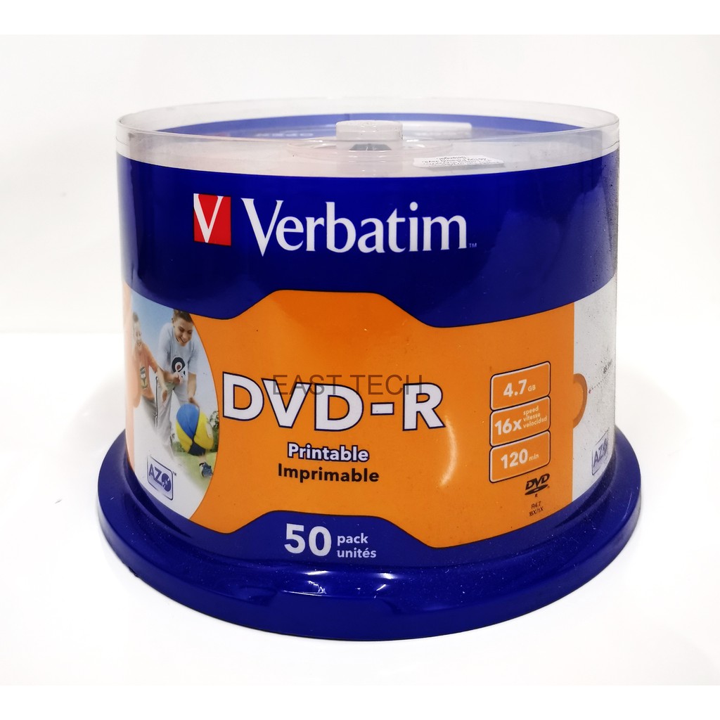 Verbatim printable dvd r. Ранок 43533. Verbatim 43533.