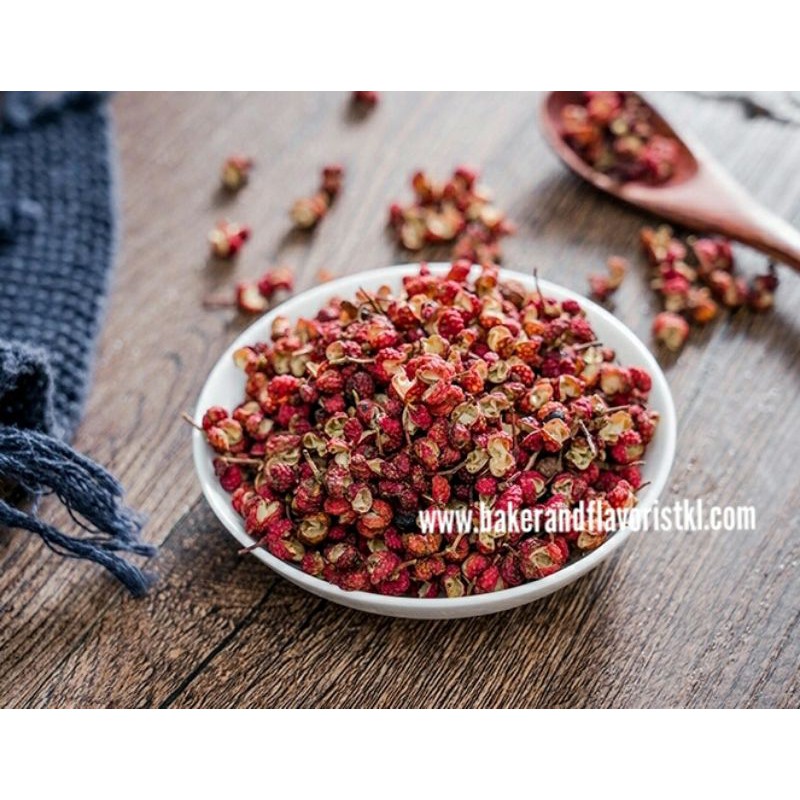 Szechuan peppercorn 200g 四川麻辣花椒粒 sichuan pepper spices herbs cooking ingredients white black pepper lada hitam putih