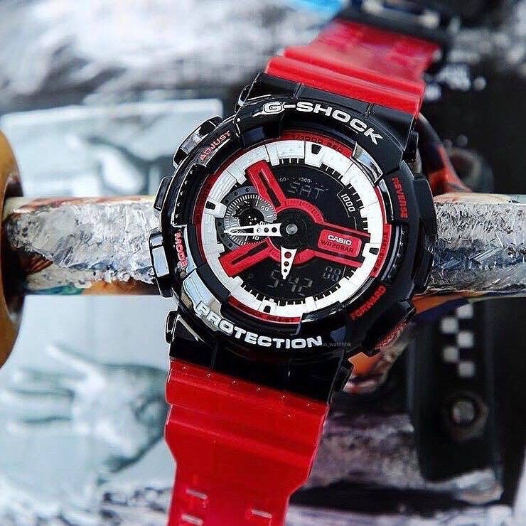 Original Casio G Shock Ga110rb Watch Watches Sports Ori Jam Tangan Digital Tahan Lasak Fashion Merah Red Fashion Outdoor Shopee Malaysia