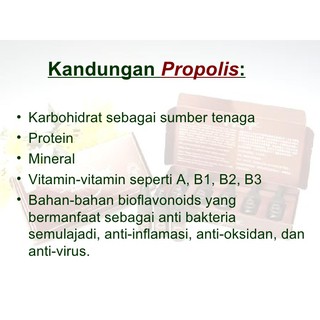 Propolis Platinum 1 Box Agen Resmi Klink Organic K