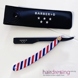 Barber & Co. 5-Star Shaving Razor (Barber Pole Design)
