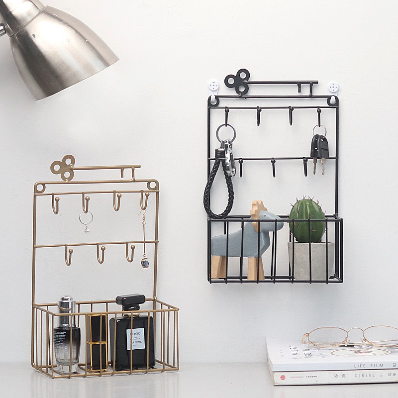 metal wall storage rack