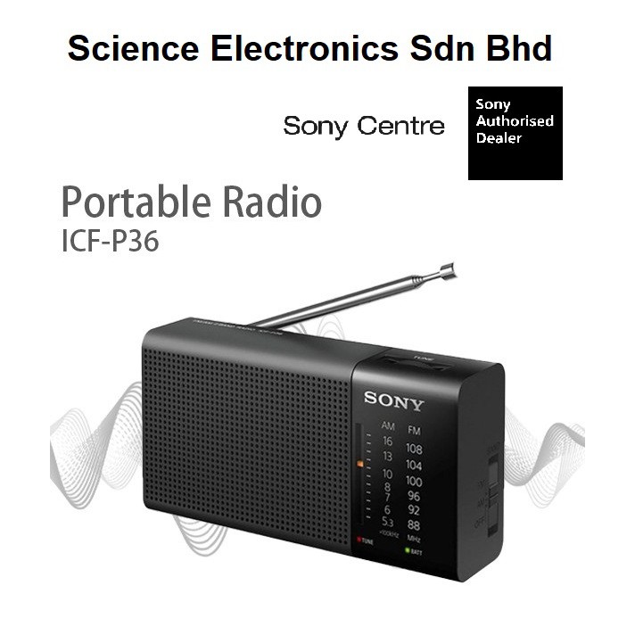 Sony Portable Radio ICF-P36 | Shopee Malaysia