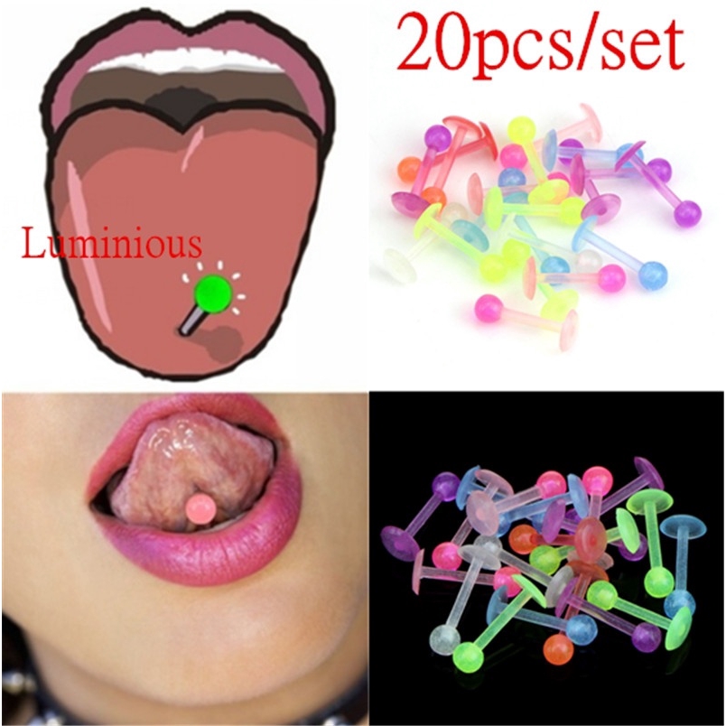 Invisible Clear Plastic Tongue Piercing Transparent lupon.gov.ph