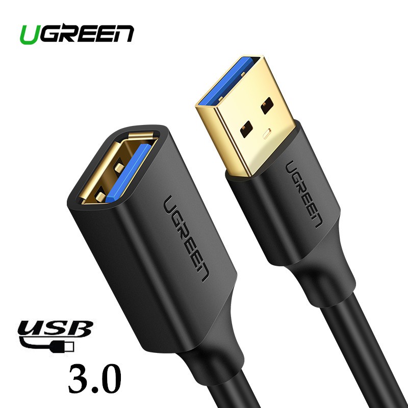 Ugreen Usb Extension Cable Usb 3 0 Cable For Smart Tv Ps4 Xbox Sdd Usb Extension Cable Shopee Malaysia