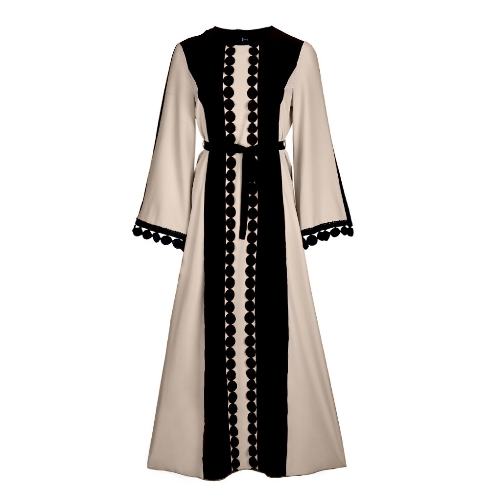 Fancyqube Muslim Women New Kaftan Abaya Jilbab Loose Maxi Fancyqube Muslim Women New Kaftan Abaya Jilbab Loose Maxi