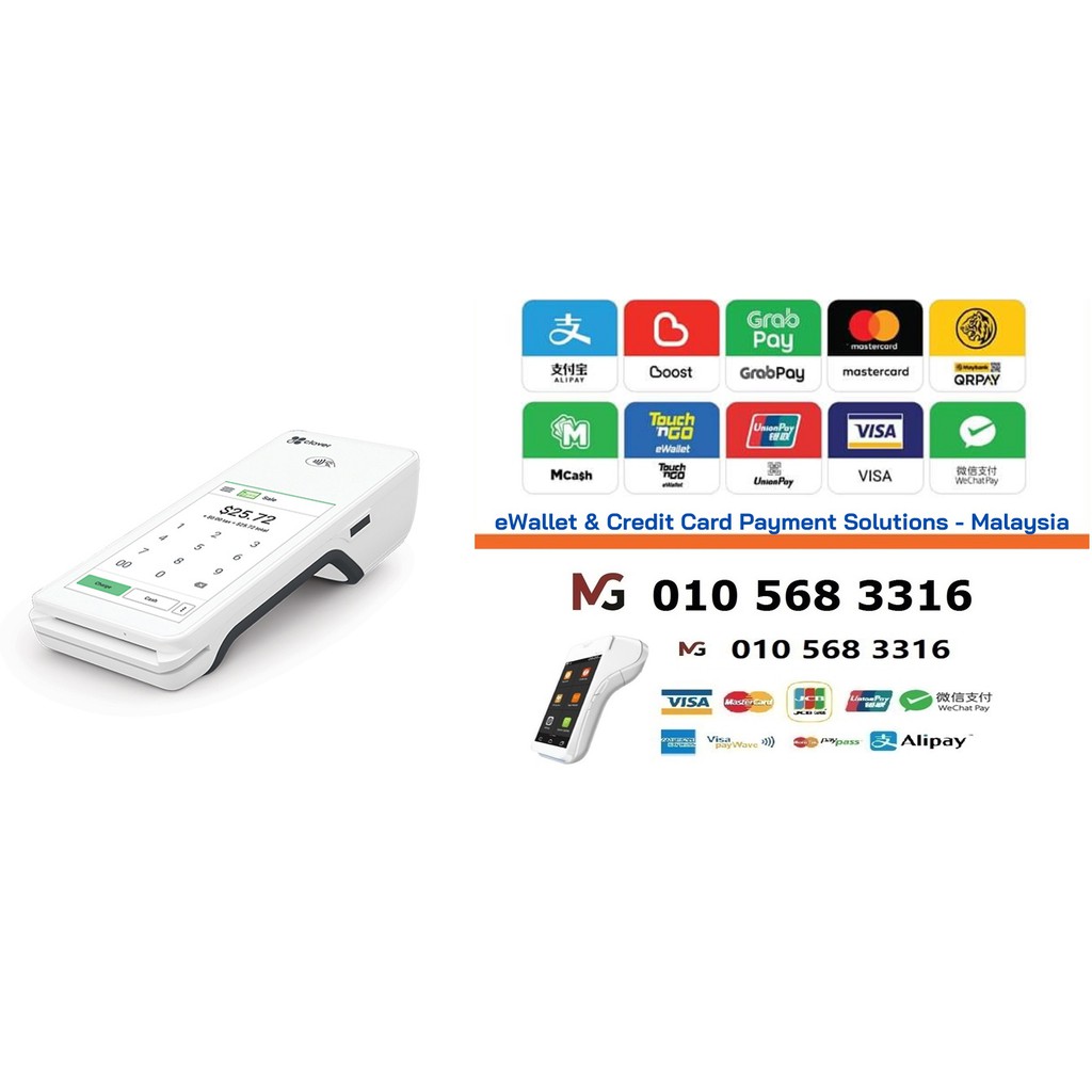 Eft Pos Terminal Card Machine 刷卡机 无线信用卡机 Kad Mesin Mohon Shopee Malaysia