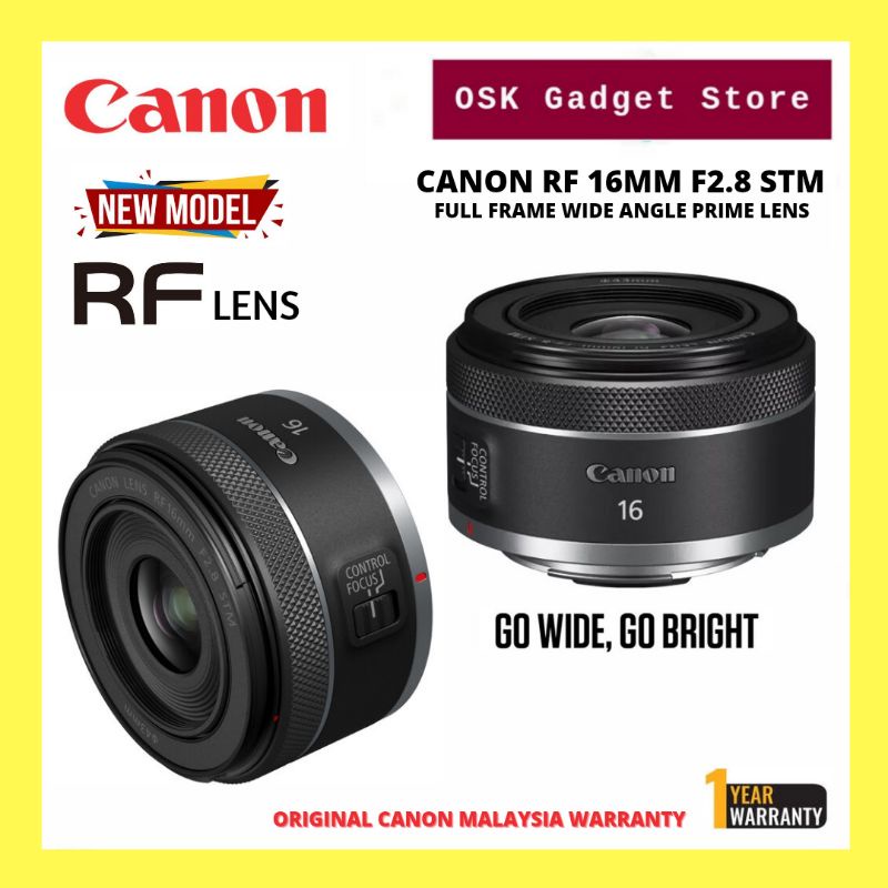 canon fixed wide angle lens