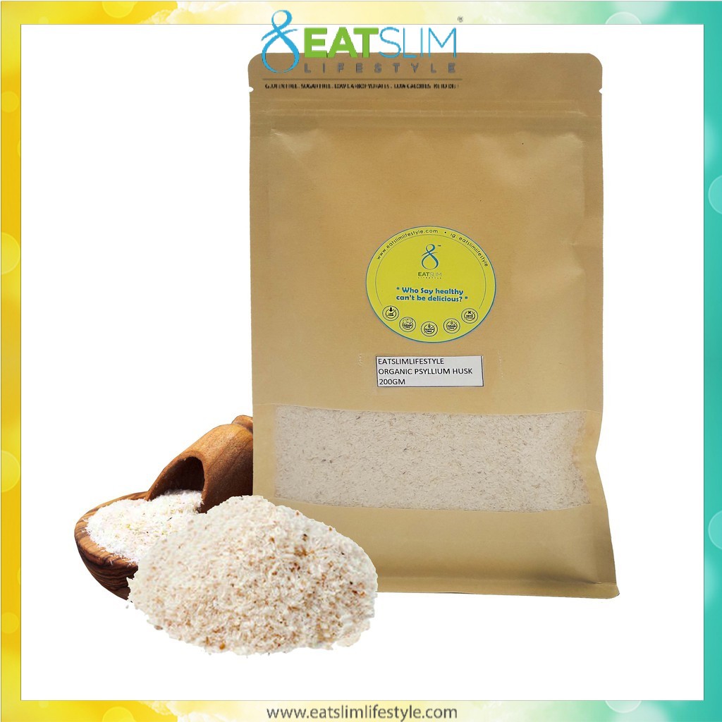 Eatslim Lifestyle Organic Psyllium Husk 200gm Shopee Malaysia