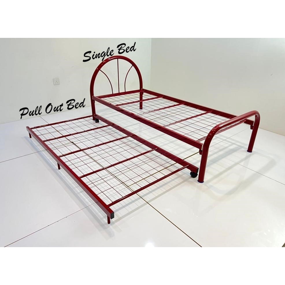 ECONOMY SINGLE BED/PULL OUT BED/KATIL SINGLE Shopee Malaysia
