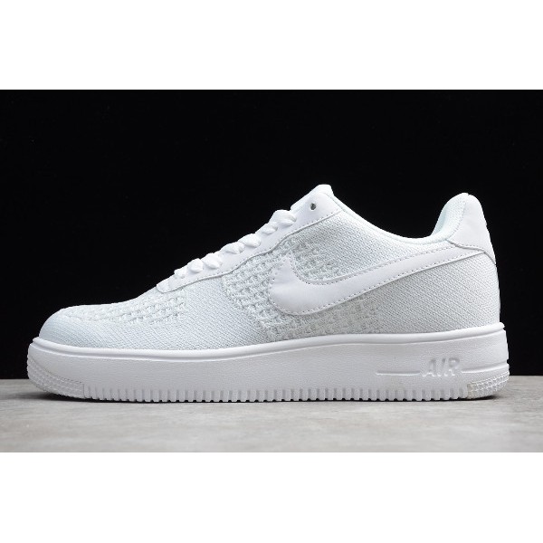nike air force 1 flyknit 2.0 white platinum