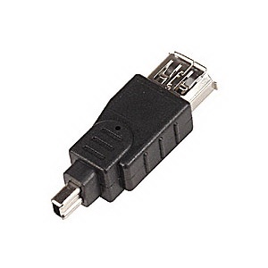 Firewire 1394 adapter 4pin male / 6pin female