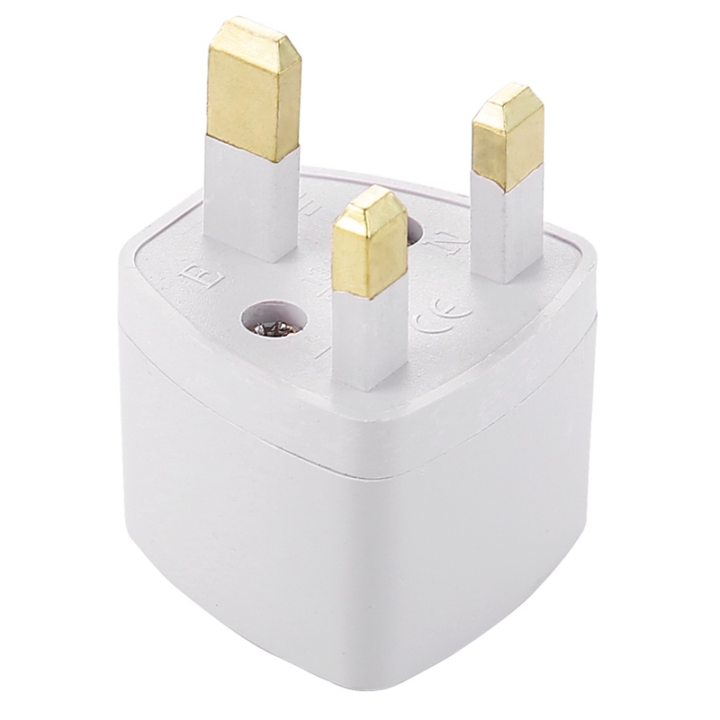 UK 3 Pin Plug Converter Travel Adapter UK Universal Plug Adapter EU to