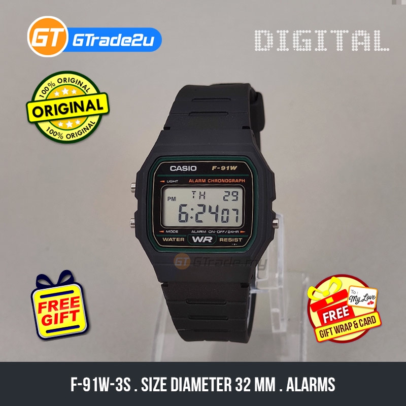 casio f91w 1991