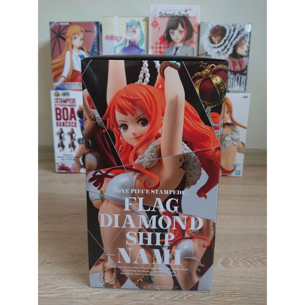 Japan Genuine One Piece Stampede Flag Diamond Ship Nami Shopee Malaysia