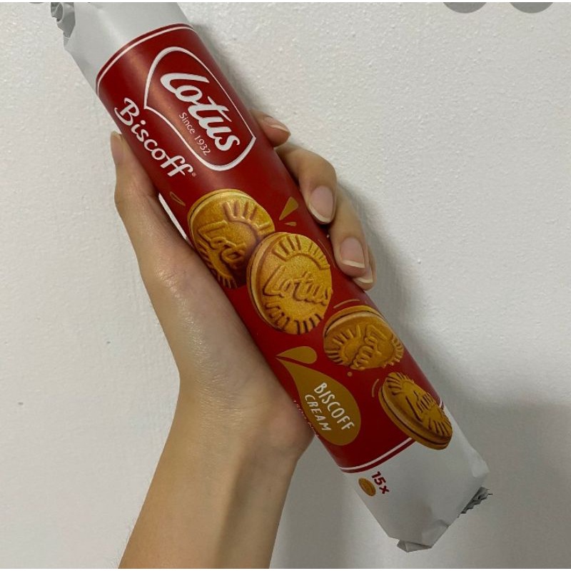 Lotus Biscoff Sandwich Cream Cookies150g Original Biscoff Cream Filling Shopee Malaysia