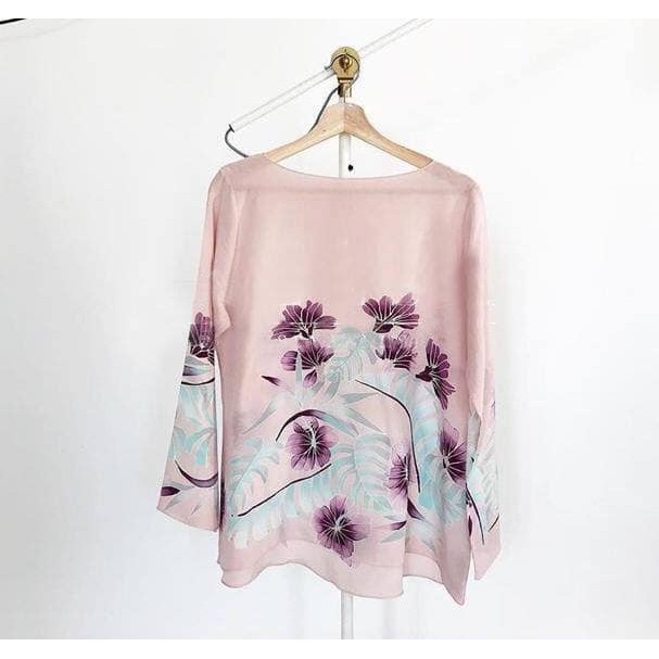  BLOUSE  BATIK  COTTON PASTEL Shopee  Malaysia