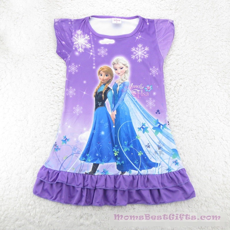 frozen purple dress