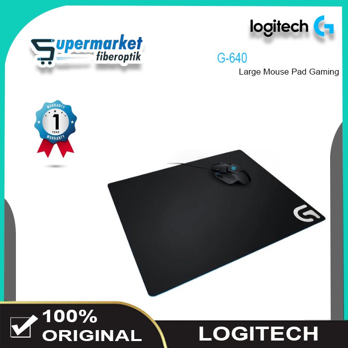 Logitech G640 Large Cloth Gaming Mouse Pad Original Logitech Shopee Malaysia
