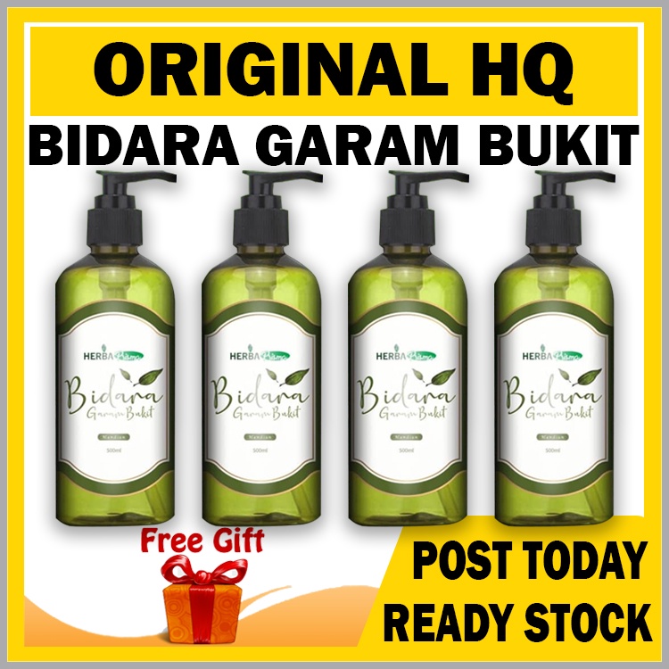 Bidara Garam Bukit Gel Mandian Bidara Garam Bukit Herba Prisma 100