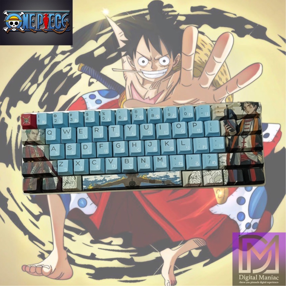 [FREE SHIPPING] PBT One Piece Luffy Keycap Cherry Profile All Layout ...