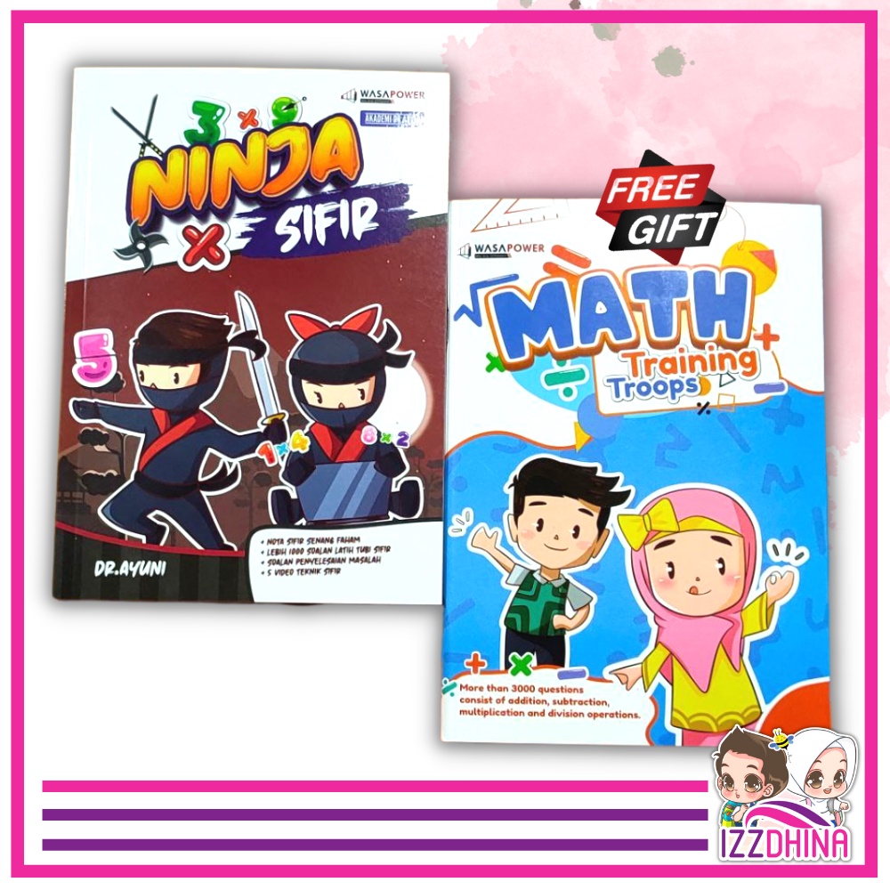 Buku Sifir Ninja Sifir Bijak Sifir Teknik Hafal Sifir Dengan