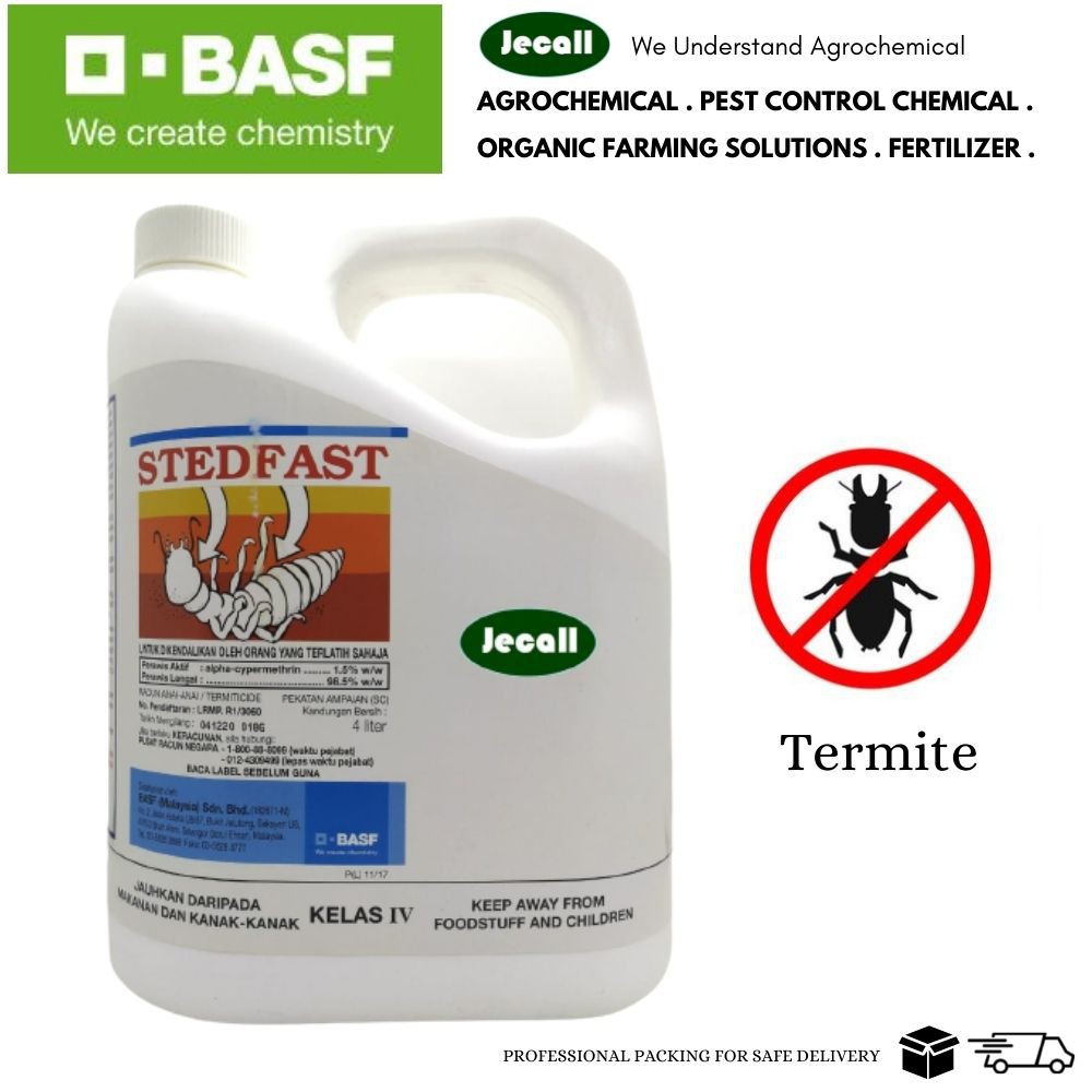 Buy Basf Stedfast Termite Solution 4 Liter Anai Anai Alpha Cypermethrin 1 5 100 Original Seetracker Malaysia
