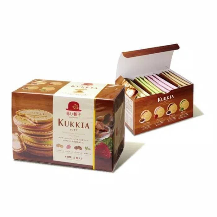 Kukkia Assorted Cookies Japan Snack Biscuit Cream Various Flavors Hg