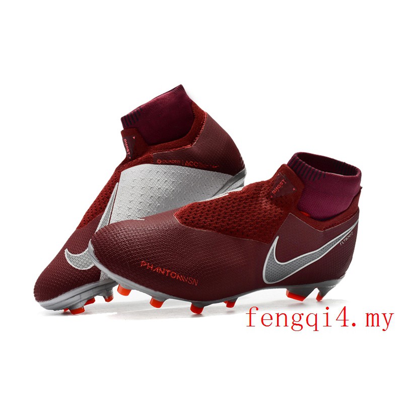 burgundy football cleats