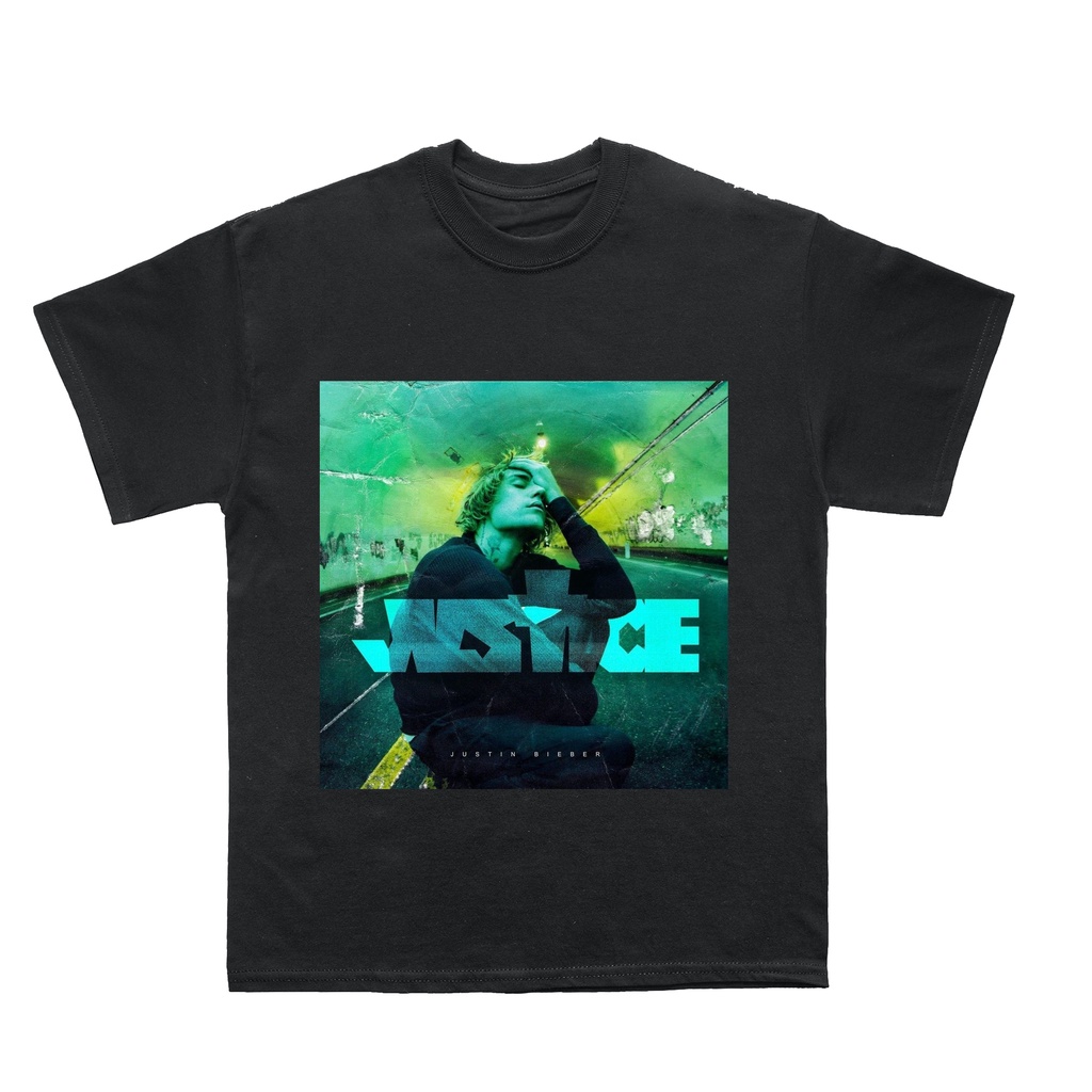 JUSTICE ALBUM COVER BIEBER SHIRT MERCHANDISE BY UNDERCROFT