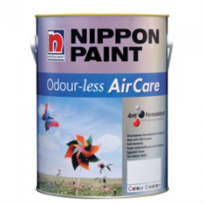 NIPPON PAINT ODOUR LESS AIRCARE (COLOUR CREATIONS) 5L 145 (WHITE) Shopee Malaysia