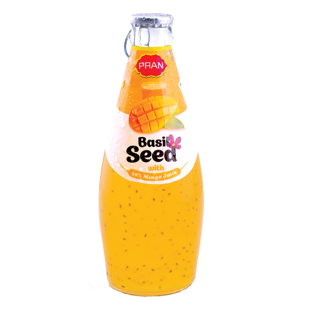 Pran Basil Seed Drink Mango 290ml Shopee Malaysia