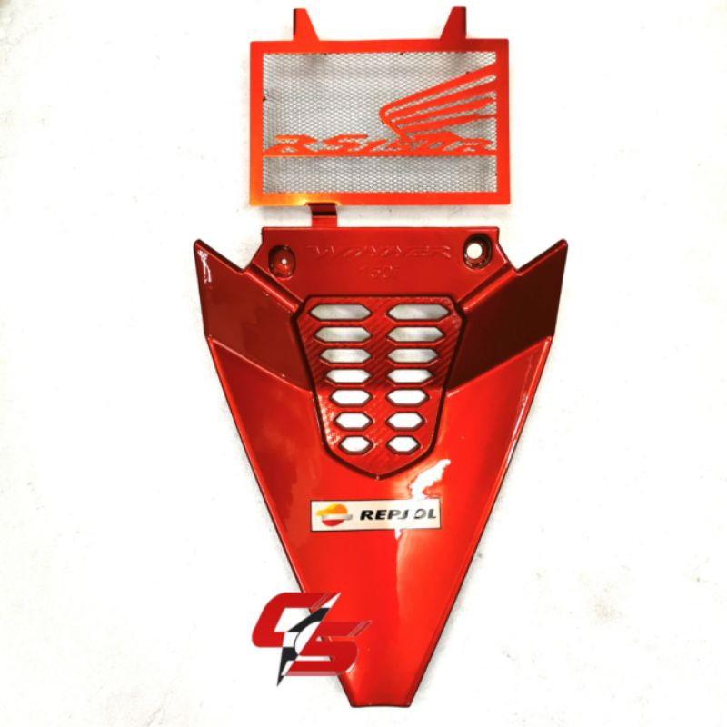 Honda RS150R RS150 v1 v2 WINNER ENGINE COVER u0026 COOLANT NET 